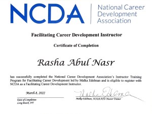 Faciitating Career Development instructor 1