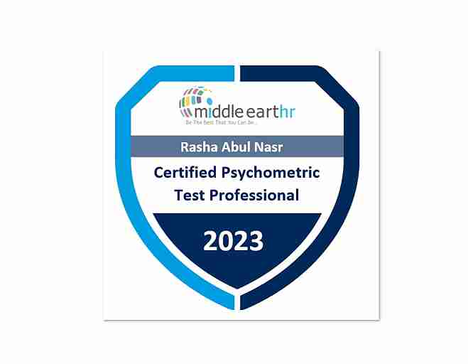 Rasha Abul Nasr , Thomas Certification